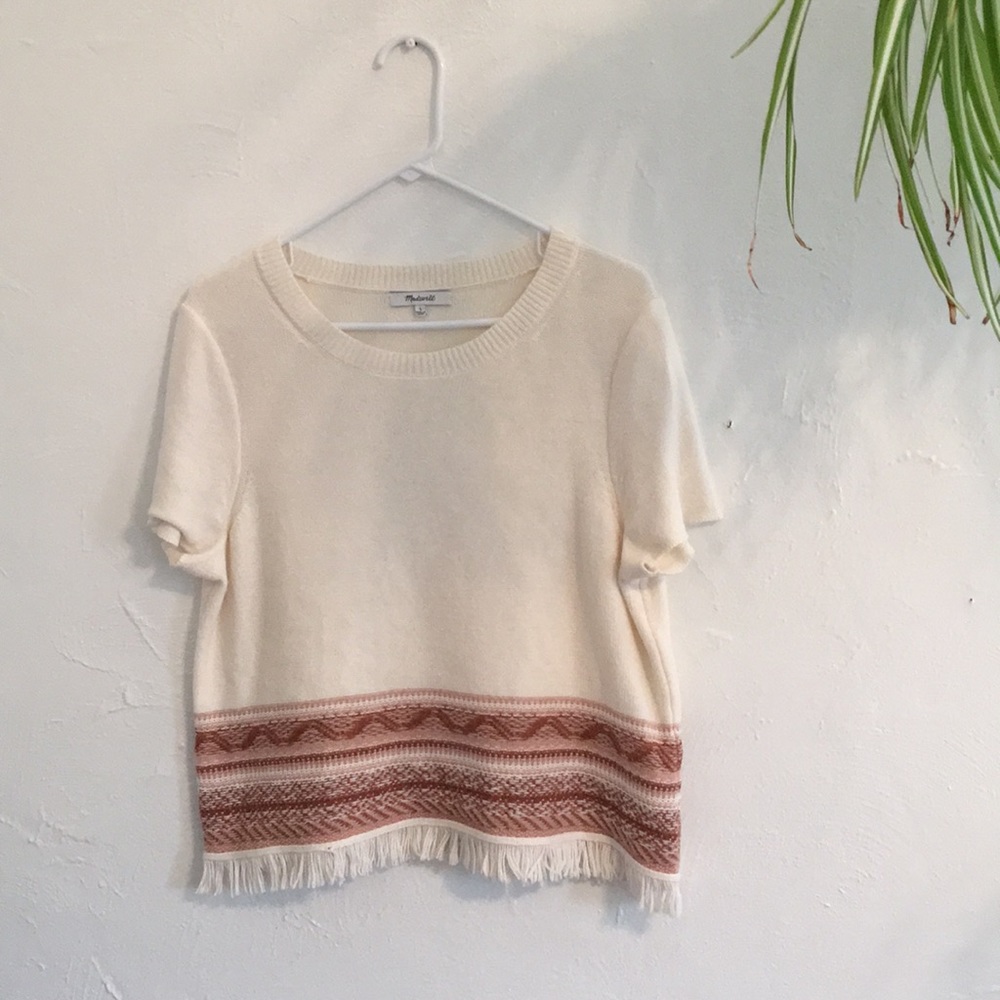 Madewell knit  tee shirt